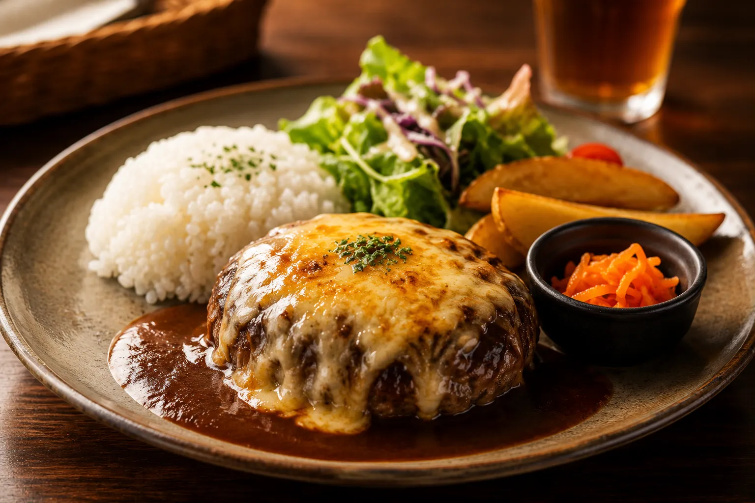 ハンバーグプレート